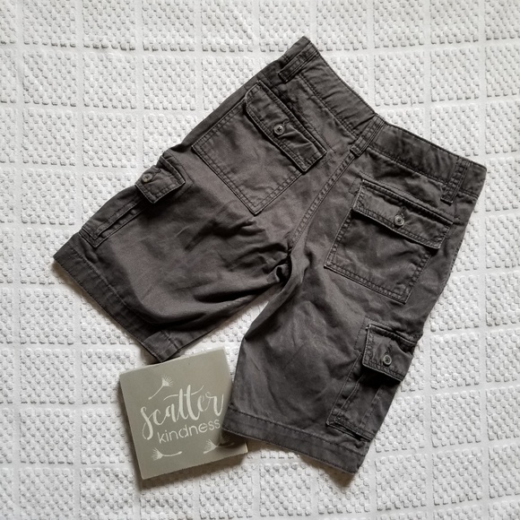 Boys cargo shorts (dark grey) 10 reg - Picture 2 of 5